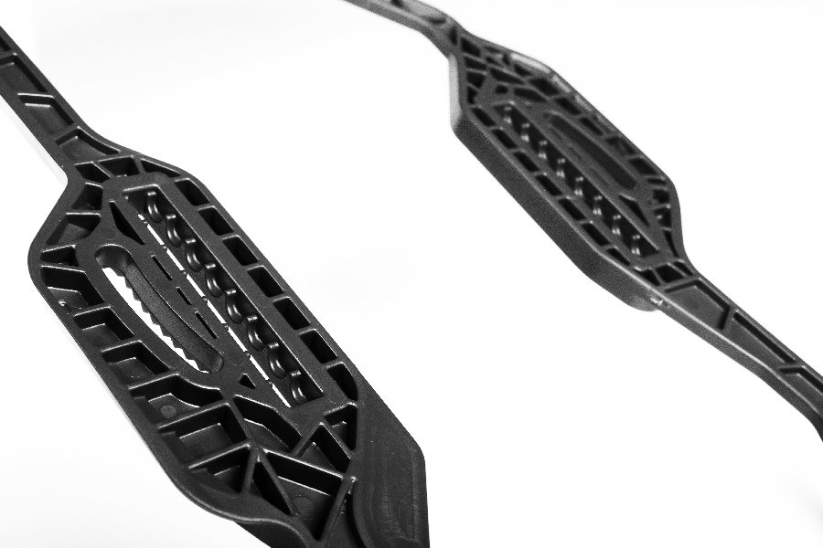 CrazyFly Hexa II Bindung Schwarz 3 CrazyFly Fusion Frame