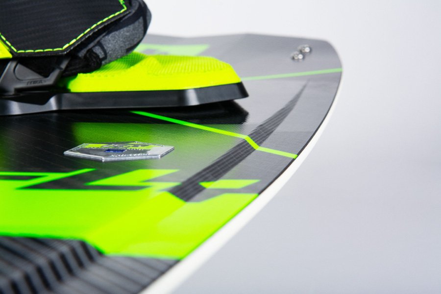 CrazyFly Raptor LTD Neon 2020 Kiteboard 4 CrazyFly Raptor LTD Kiteboard Step Cap